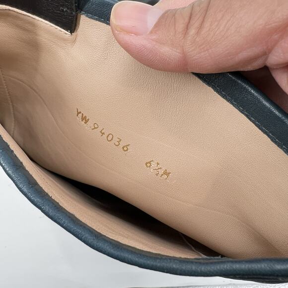 Stuart Weitzman Charlie Leather Knee-High Heeled Boots Women's 6.5 Green EUC - Picture 12 of 15